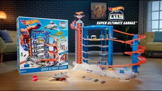 Pista De Juguete Hot Wheels City Super Ultimate Garage