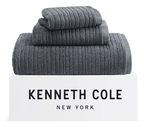 Kenneth Cole New York - Juego De Toallas De Baño, Decoración