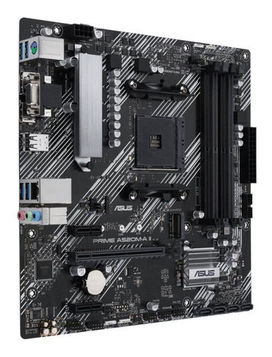 Imagen 2 de 5 de Motherboard Asus Prime A520m-a Ii Amd Ryzen Aura Rgb M.2