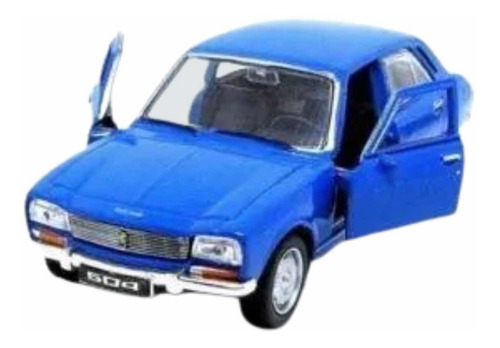 Imagen 5 de 7 de Peugeot 504 Welly 1975 Auto 1/34 Colección Metal La Plata