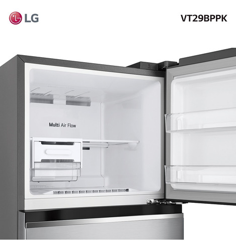 Heladera Lg Inverter No Frost Vt29bppk 265 Lt - Queoferta.uy Gris