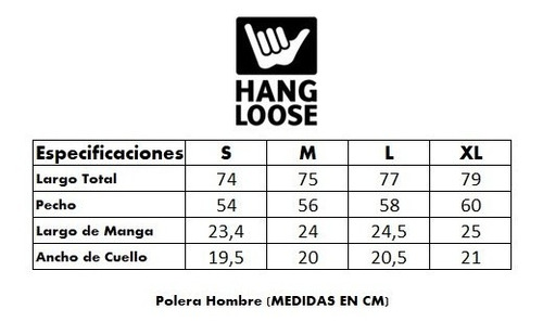 Imagen 7 de 7 de Polera Manga Corta Hombre Hang Loose Keep Surfing Celeste