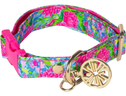 Lilly Pulitzer Collar Para Perros Conejito Negocios Sm/md (1