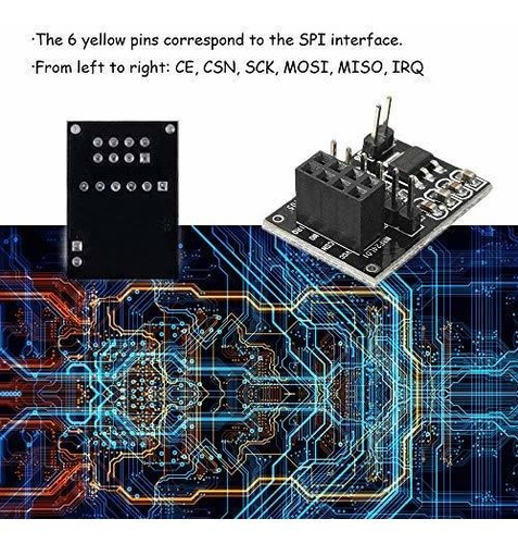 Ximark Nrfl Nrf Placa Adaptador Modulo Transceptivo Pin