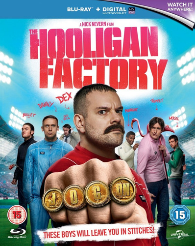 A Fábrica De Hooligans Blu-ray Dublado Lacrado C/ Luva