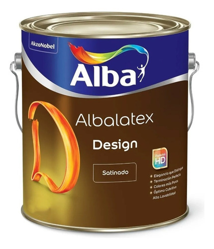 Albalatex Satinado Blanco 10 Lts Latex Interior