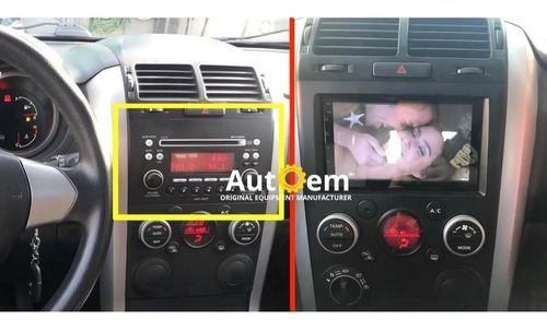 Kit Radio Android 12.0 Wifi Waze Grand Vitara 2006 Al 2020