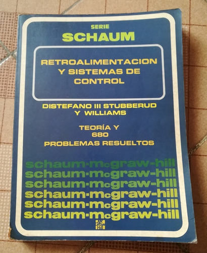 Libro Retroalimentación Y Sistemas De Control, Serie Schaum