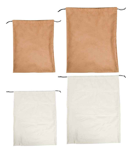 Guardapolvo De Algodón De 4 Partes Para Bolsos, Ropa De 1