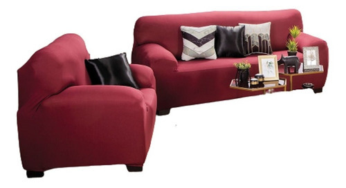 Funda Elastica P/sala 3 Plazas Sorrento Vino Colchas Concord