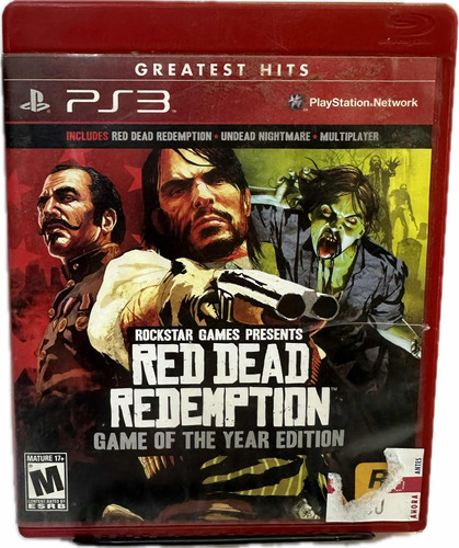 Red Read Redemption Game Of The Year | Ps3 Playstation 3 Ori (Reacondicionado)