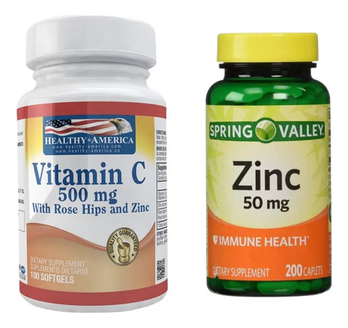 Vitamin C 500 Mg + Zinc Promo - Unidad a $1115