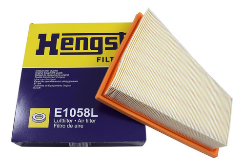 Filtro De Ar Hengst E1058l Bmw 520i, 528i, X1, Z4 - Cód.9787