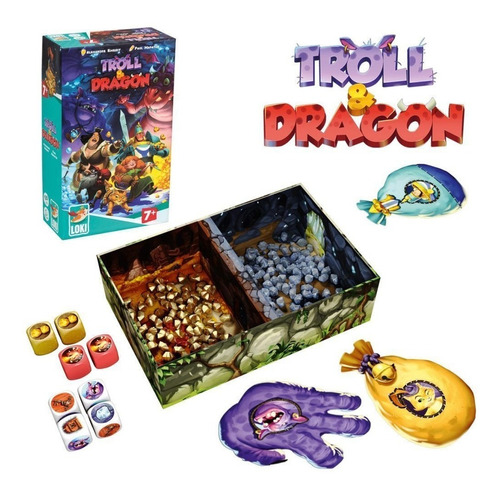 Troll & Dragon Juego De Mesa Devir Original 51475