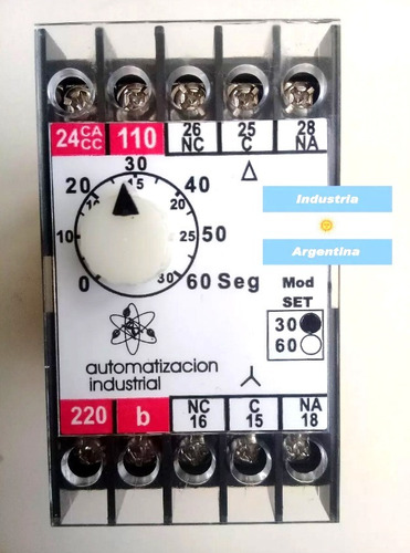 Temporizador Estrella Triangulo Automatización Industrial