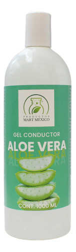 Gel Conductor Con Aloe Vera Para Aparatología (1 Litro)