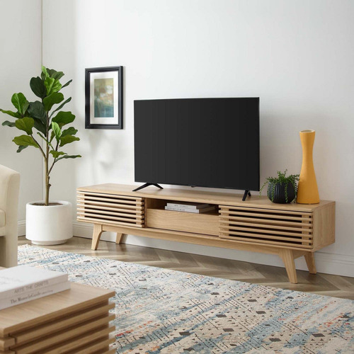 Mueble Para Televisor De 70 Pulgadas Moderno Roble