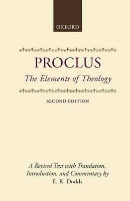 Libro The Elements Of Theology - Proclus