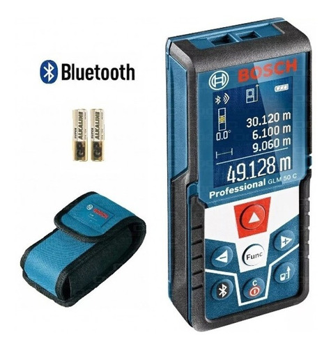 Medidor De Distancia Telemetro Laser Bluetooth Bosch Glm 50