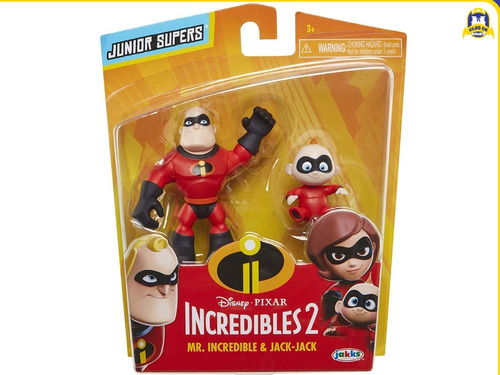 The Incredibles | Mr Incredible & Jack Jack | Jakks Pacific®