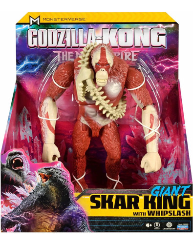 Godzilla Kong Figura Skar King Movie 2024 Llega Hoy X Flex
