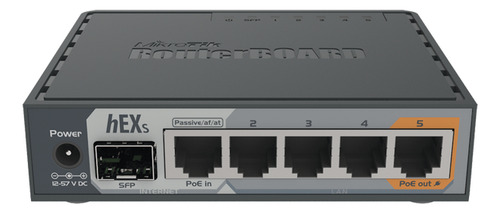 Router Dual Core 5 Puertos Gigabit Poe In Poe Out Mikrotik