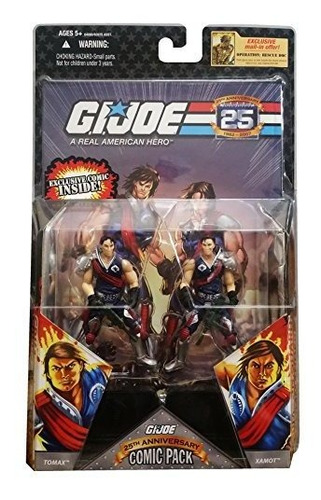 Gi Joe 25 Aniversario - Comic 2-packs: Tomax Y Xamot