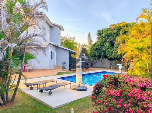 Maravilhosa Chácara Com 4 Dormitórios À Venda, 2750 M² Por R$ 2.500.000 - Vale Das Laranjeiras - Indaiatuba/sp - Ch0675