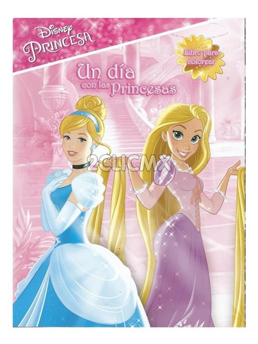 Libros Colorear Princesas 1 16 Pg Recuerdos Fiesta Infantil