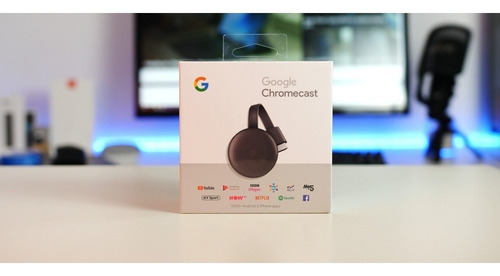 Google Chromecast GA00439 3.ª generación Full HD carbón