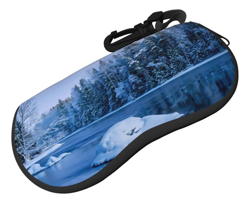 Earth River Nature Winter Snow Sunglasses Case With Carabine