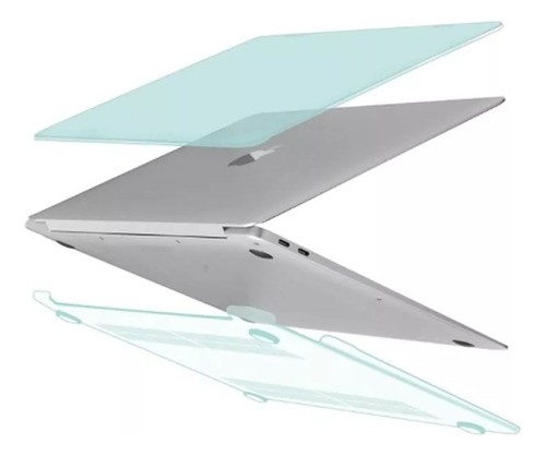 Protector Funda Rígida Macbook Air 13.3 Mac M1 Transparente