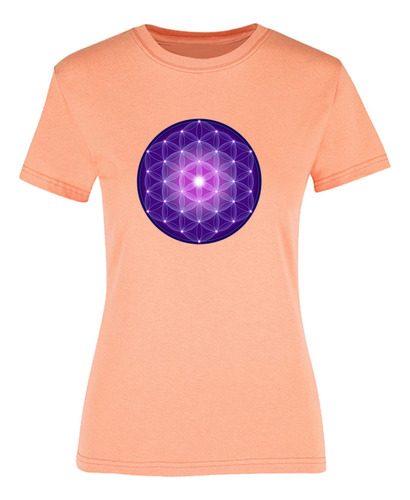 Playera Blusa De Mujer Flor De La Vida Mandala - Casual