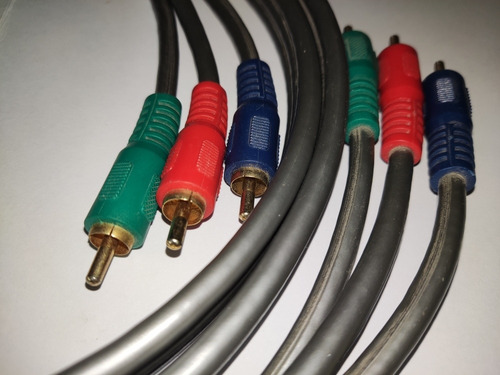 Imagen 4 de 4 de Cable Video Componente Rca 1,8m, Primera Calidad