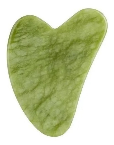 10 Piedra Guasha Jade Masajeador Purificador Facial Color X10 Verde