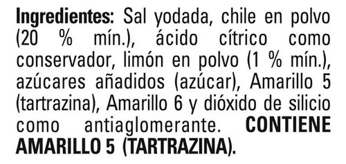 11 Pzas Chile En Polvo Aurrera Con Limón 160 G