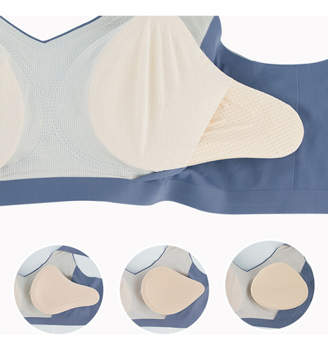 Prótesis En Espiral Con Forma De Esponja Ligera De Breast Fo