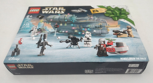 Kit Lego Star Wars Calendario De Adviento 75307 335 Piezas