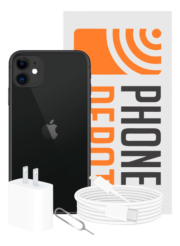 Apple iPhone 11 256 Gb Negro Detalle (Reacondicionado)
