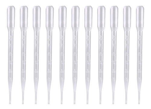 Cuentagotas Para Pipetas, 3 Ml, Báscula De Calibración, 300