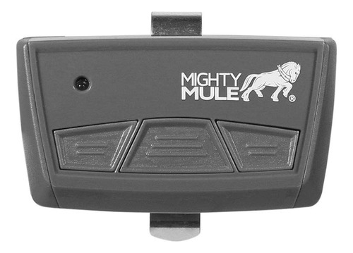 Mighty Mule Mmt103 Transmisor De 3 Botones, Gris