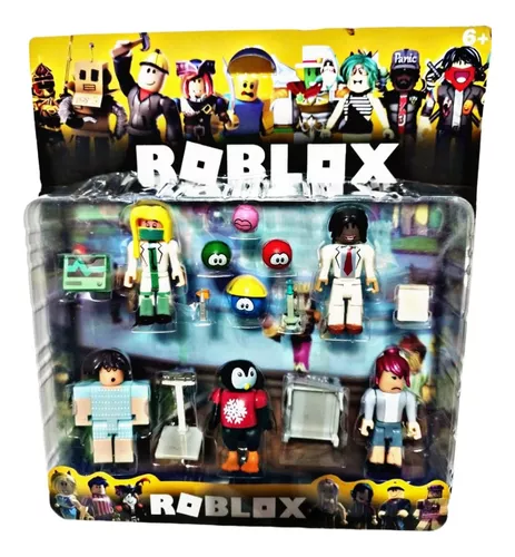 Kit Bonecos Roblox 5 Personagens no Shoptime