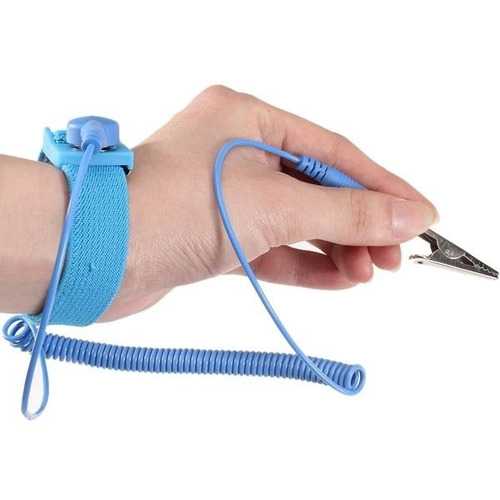 Imagen 1 de 7 de Manilla Pulsera Antiestática Ajustable Alta Calidad