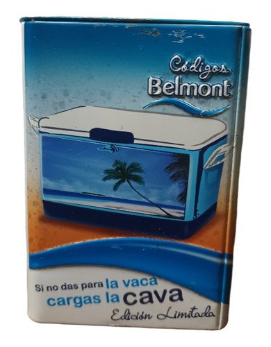 Cajita Metálica Cigarros Vintage Belomont