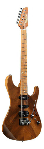 Guitarra Ibanez Tqm1 Nt Tom Quayle Made In Japan C/ Case Cor Natural Orientação Da Mão Destro