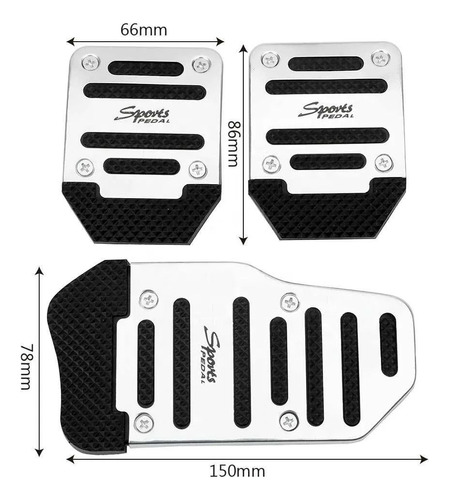 Pedalera Para Carros Sincronicos Universal Type R