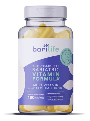 Tableta No Masticable Multivitamínica Bariátrica Completa De