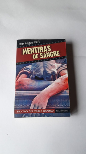 Libro Mary Higgins Clark, Mentiras De Sangre, Buen Estado