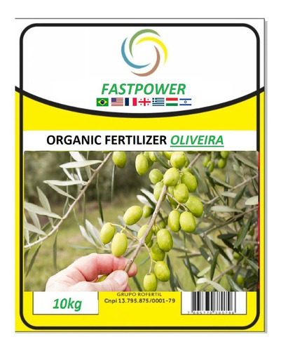 Adubo Para Oliveira Fastpower 10kg Excelent