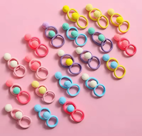 120 Pcs Mini Ligas Pelo Bandas Elásticas Para El Cabello Etc